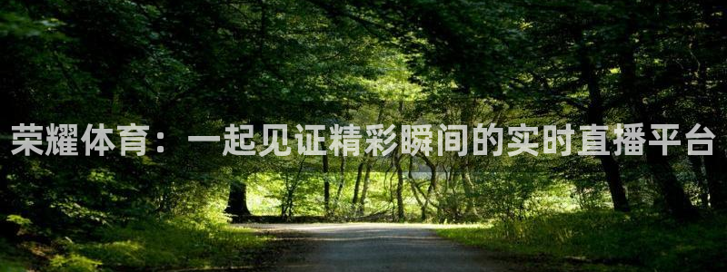 荣耀体育：一起见证精彩瞬间的实时直播平台