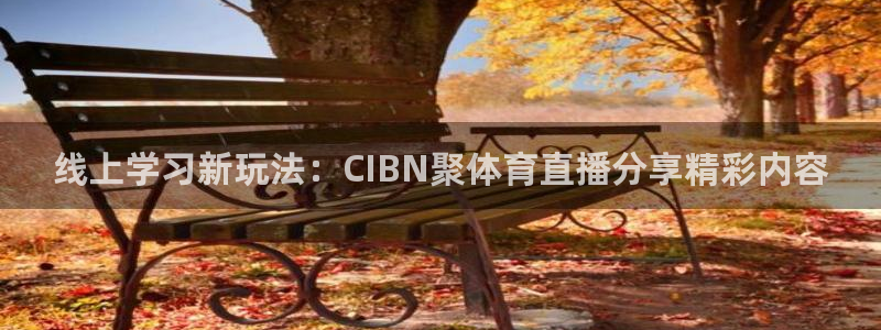线上学习新玩法：CIBN聚体育直播分享精彩内容