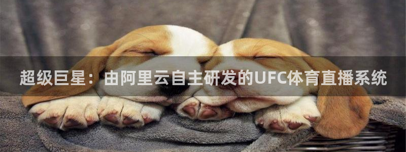 超级巨星：由阿里云自主研发的UFC体育直播系统