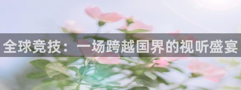 全球竞技：一场跨越国界的视听盛宴
